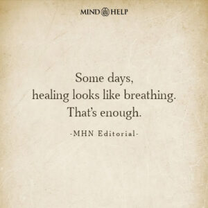 Quote about small acts of healing