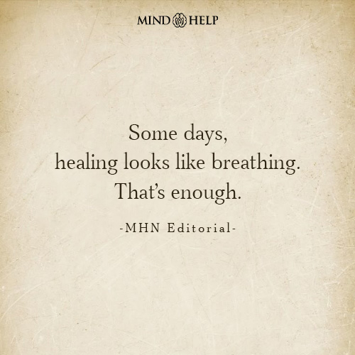 Quote about small acts of healing