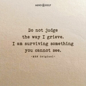 Quote about grief and invisible pain