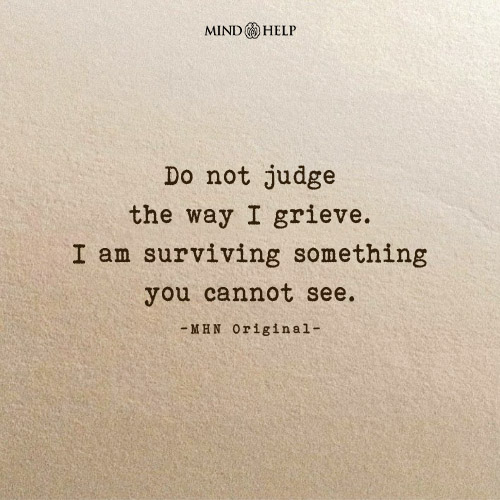 Quote about grief and invisible pain
