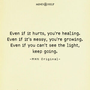 Quote about healing through emotional pain