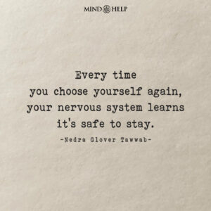 Nedra Glover Tawwab quote on choosing yourself