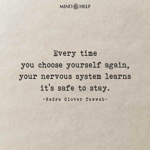 Nedra Glover Tawwab quote on choosing yourself