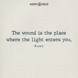 Rumi quote about pain and enlightenment