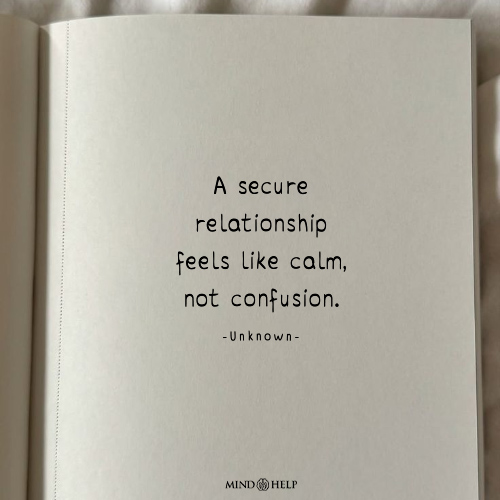 Quote about secure attachment and emotional safety