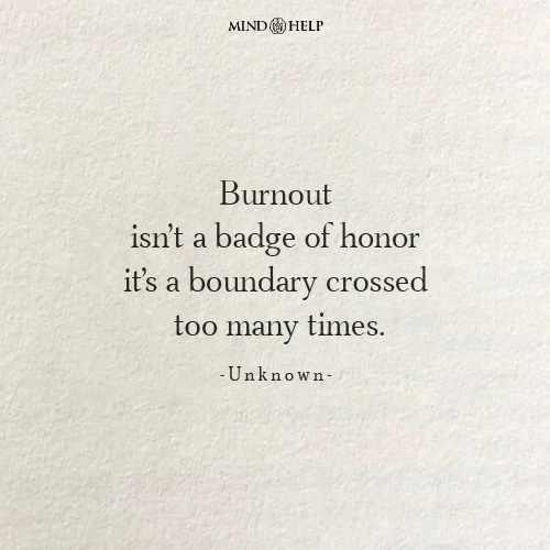 Quote about burnout, rest, and nervous system health