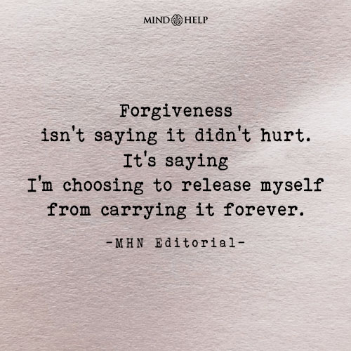 Quote about forgiveness and emotional freedom