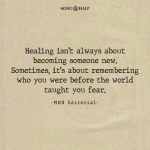 Quote about healing and returning to your true self