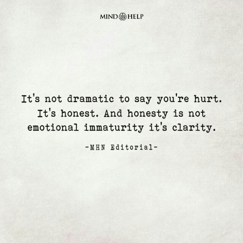 Quote about validating emotional pain