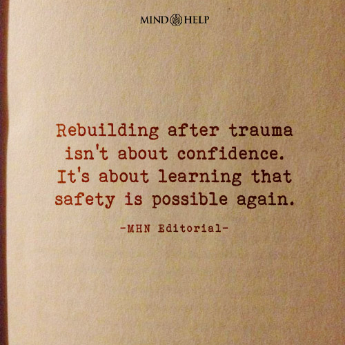 Quote about trauma and emotional safety