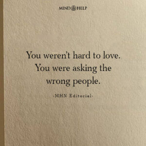 Quote about self-worth and healthy relationships