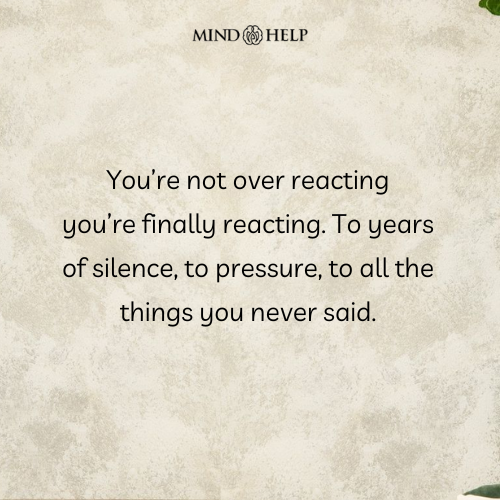 Quote about emotional release and trauma