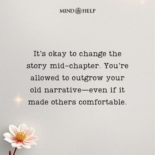 Quote about changing identity during healing