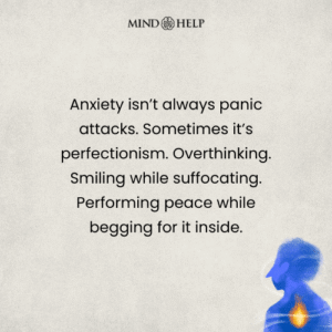 Quote about silent anxiety symptoms