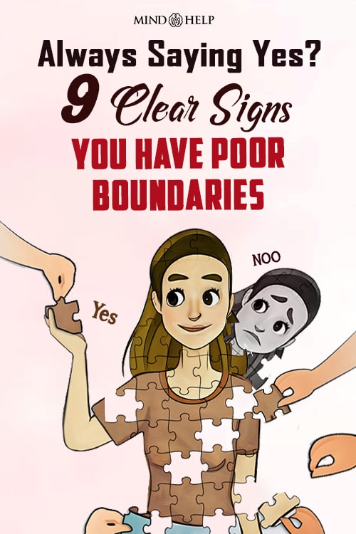 poor boundaries