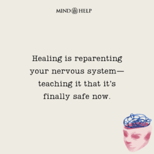 Quote about reparenting yourself after trauma
