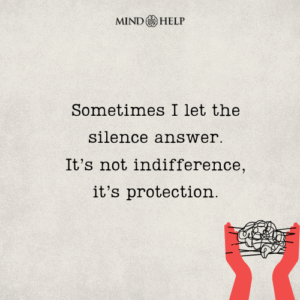 Quote about silence and C-PTSD protection