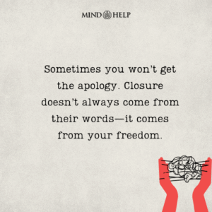 Quote about forgiving without an apology