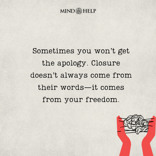 Quote about forgiving without an apology