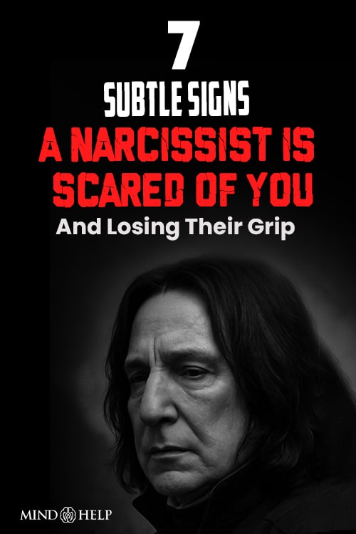 narcissist losing control