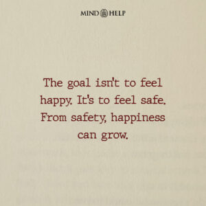 Quote about healing through emotional safety