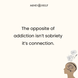 Quote about connection and addiction