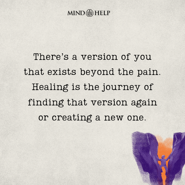 Quote about rediscovering self after trauma