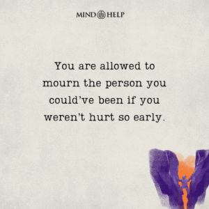 Quote about mourning your unlived self