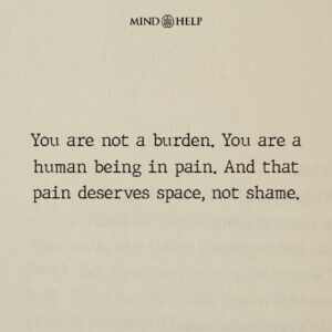 Quote about validating emotional pain
