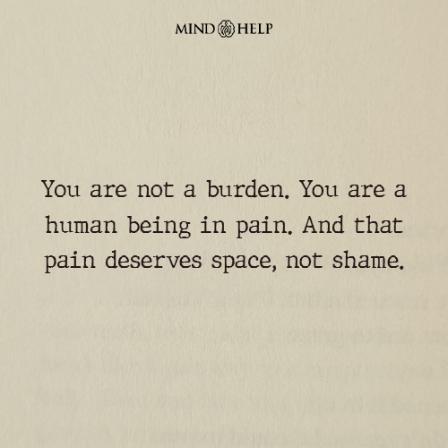 Quote about validating emotional pain