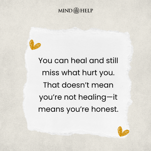 Quote about emotional contradiction in healing