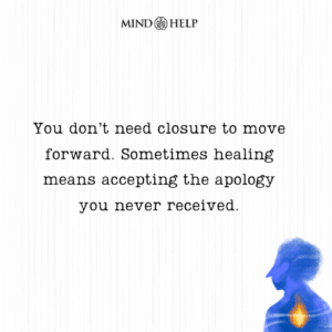 Quote about finding healing without closure