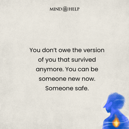 Quote about letting go of survival identity