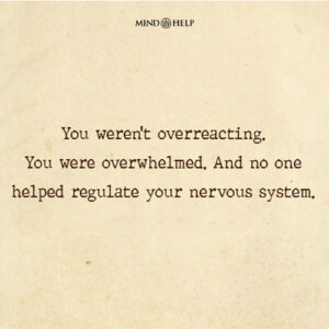 Quote about reframing emotional overreactions