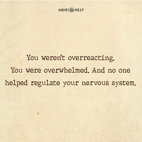 Quote about reframing emotional overreactions
