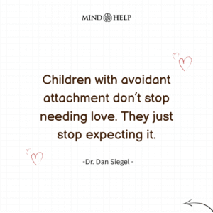 Quote about avoidant attachment styles