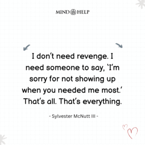 Quote about unresolved childhood wounds and healing