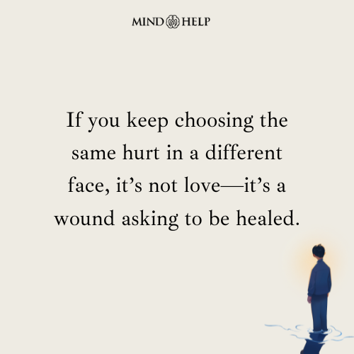 Quote about trauma patterns in relationships
