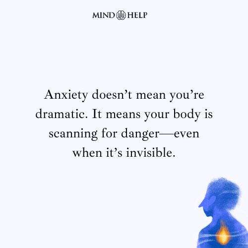 Quote about anxiety being a safety mechanism