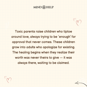 toxic parents mental health quote