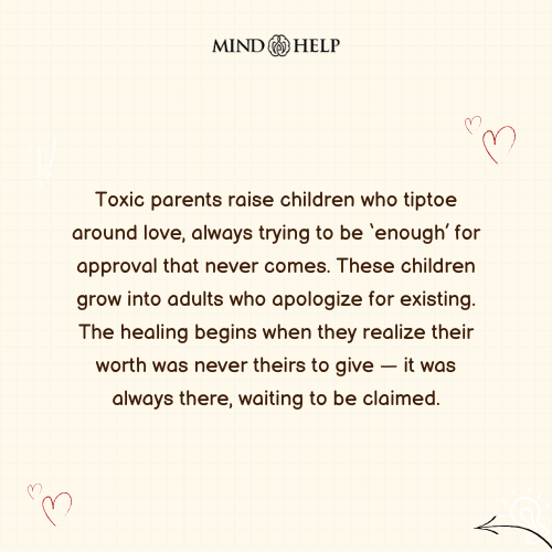 toxic parents mental health quote
