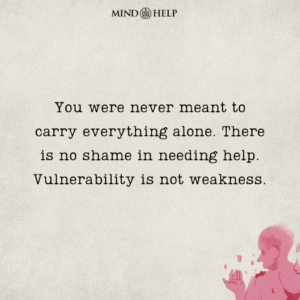 Quote about asking for help and emotional support