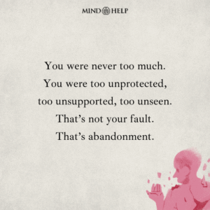 Quote about healing abandonment wounds