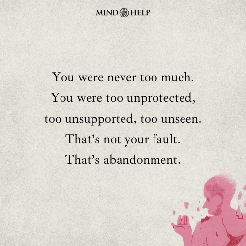 Quote about healing abandonment wounds