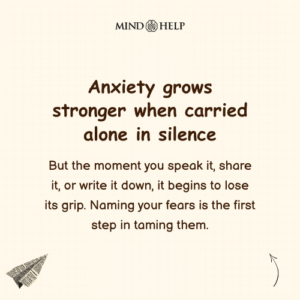 anxiety expression mental health quote