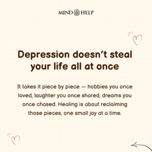 depression healing quote