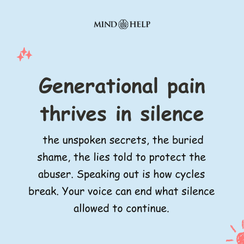 breaking silence mental health quote