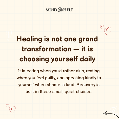daily healing mental health quote