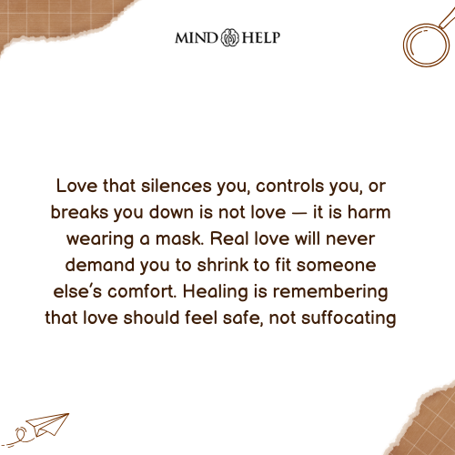 toxic love mental health quote