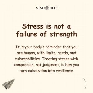 stress mental health quote